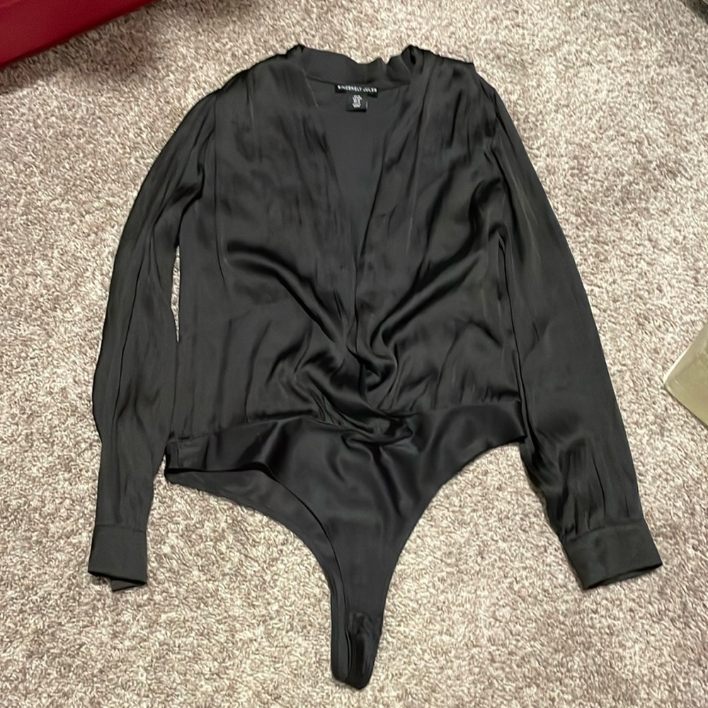 Draped bodysuit